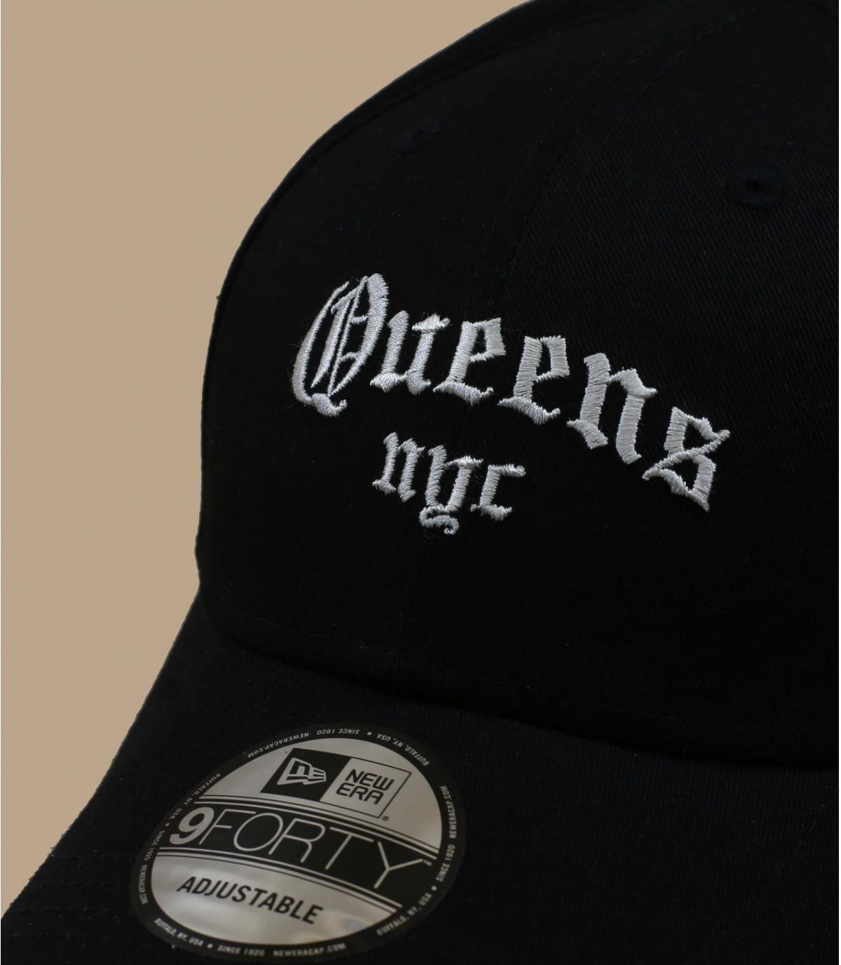black Queens cap - Borough 940 Queens black New Era : Headict